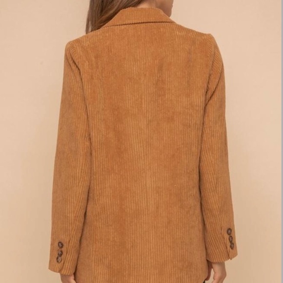 NWT Hem & Thread Corduroy double breasted blazer - Picture 9 of 12
